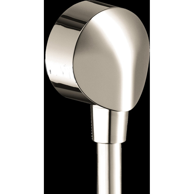 FixFit Wall Outlet with Check Valves, Polished Nickel