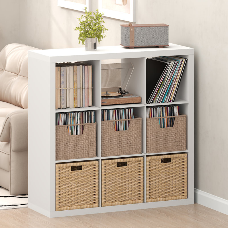 Tanvee 110.11cm H Media Shelves