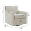 Fauteuil d'appoint pivotant avec garniture cloutée Tolland-1261381319