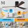 Olivier Ceiling Fan with LED Lights