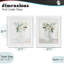 Ensemble de 2 impressions encadrées sous verre Soft Patience Flowers, design par Kim Allen-887799075-887799084