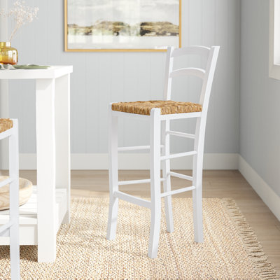 Raegan Counter Stool with Solid Wood Frame