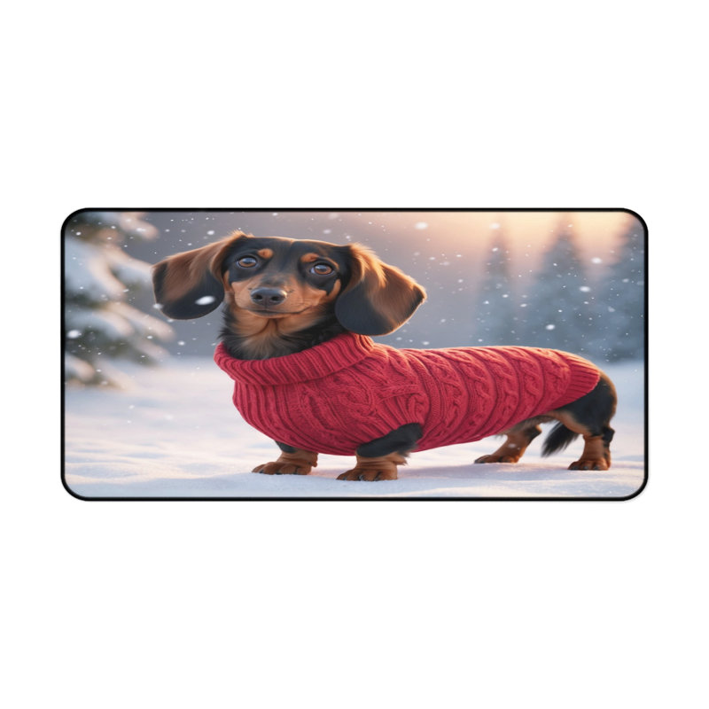 Polyester Desk Pad, 14.4x12.1