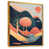 Toile avec cadre flottant or