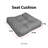 Bergholt Patio Seat Cushion, 19in. W-1039168256