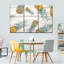 Motif d'ananas, reproduction sur toile-92760721