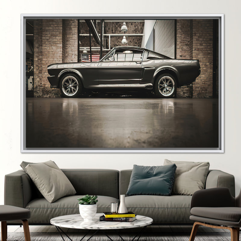 Print on Canvas, White, Framed Print without Mat, 20 cm H x 30 cm W