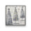 «Festive Silver Trees», reproduction sur toile