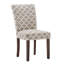 Chaise rembourrée en bois massif Lancaster-15849704