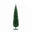 Arbre de Noël 8 pi avec 818 pointes réalistes et un support en plastique durable, parfait pour les espaces compacts