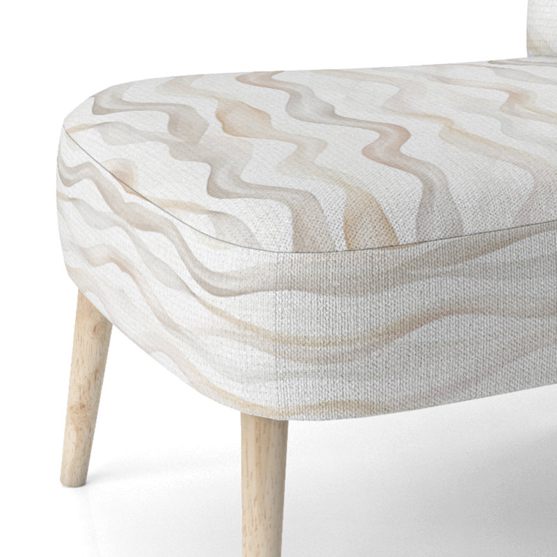 Fauteuil de chambre Modern, Chaise d'appoint sans accoudoirs