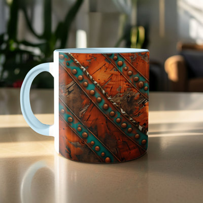 Chevron 11oz Accent Coffee Mug