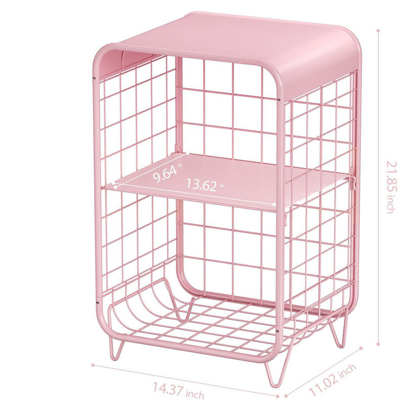 Brodan End Table, Pink