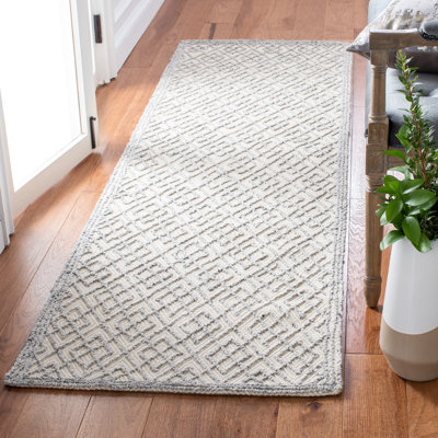 Trace Hand Tufted Performance Geometric Rug