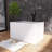 43'' x 28'' Freestanding Soaking Acrylic Bathtub