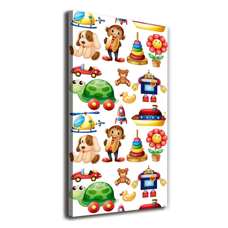 Toys - Wrapped Canvas Print