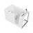 Therapeutic Tubs 32 in. x 60 in. Right Drain Quick Fill Walk-In Whirlpool Tub with Powered Fast Drain in White-4630991-11904565