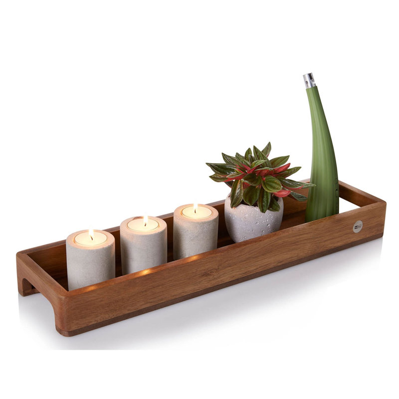 Wood Tray, 5.5cm H x 51cm L x 14.6cm W