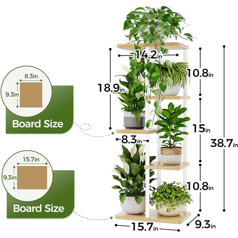Plant Stand, White