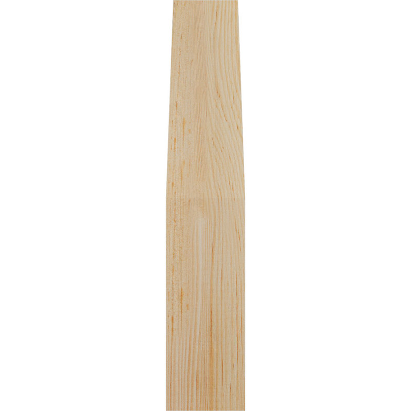 Attelle de genou traditionnelle, H 20 po x l 3,5 po x P 8 po, Douglas (lisse)