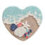 Tapis de bain doux antidérapant Beach