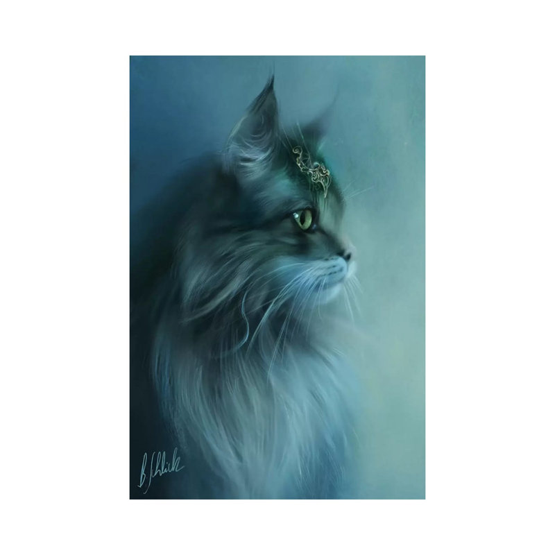 Noble by Bente Schlick - Wrapped Canvas Print, 20.32 cm H x 30.48 cm W