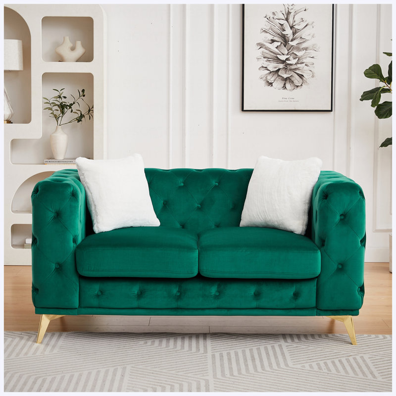 Canapé rembourré moderne, meubles de salon élégants pour la maison et l'appartement