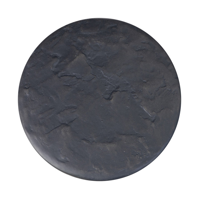 Cora End Table, Obsidian Concrete