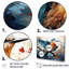 «Geometric Birds In Cubist Skies I», art mural sur toile-95865824-95865823