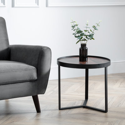 Cordero Lamp Table - Walnut