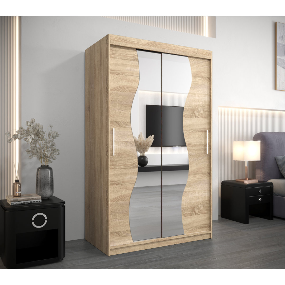 Plainsboro 2 Door Wardrobe