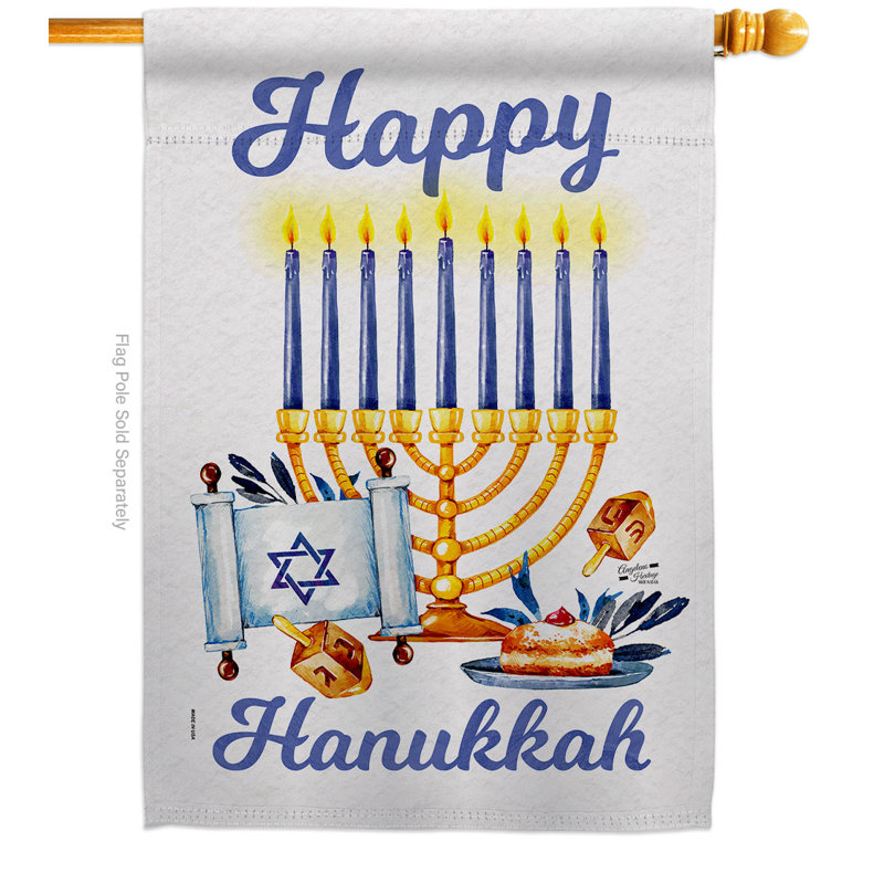 Drapeau de maison à 2 côtés en polyester 40 po x 28 po