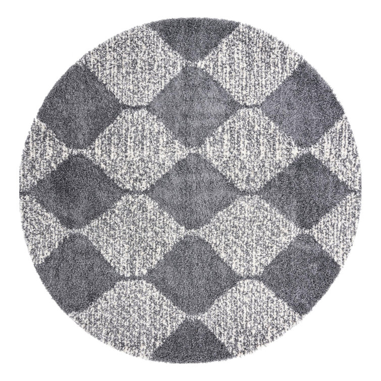 Serenity Shag Geometric Indoor Rug