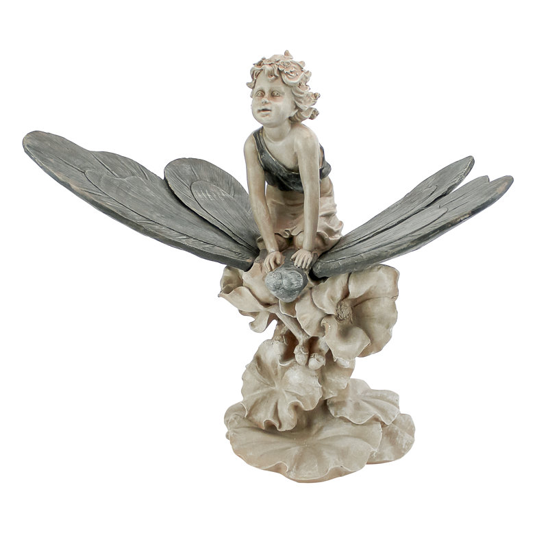 Statue de montant papillon d’une fée