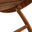 200cm Long Reclining Acacia Single Chaise