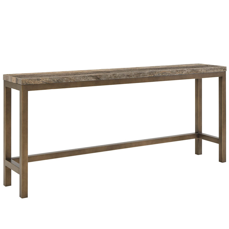 Montclair 85'' W Stone Console Table