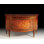 58" Wide 2 Drawer Walnut Wood Buffet Table