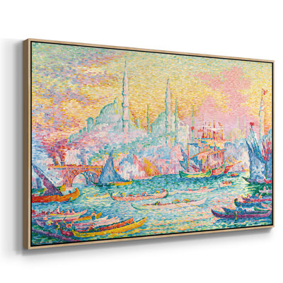 The Golden Horn, Constantinople, 1907 - Paul Signac, toile tendue avec châssis