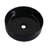 Above - Counter Round Ceramic Sink For Bathroom, Black And White Art, Baked Glaze, Smooth , 15.24 In Width, Depth, 4.58 Height, 19.05 Lb Art Basin , Easy To Clean, Three Layer Stain ,-960313898
