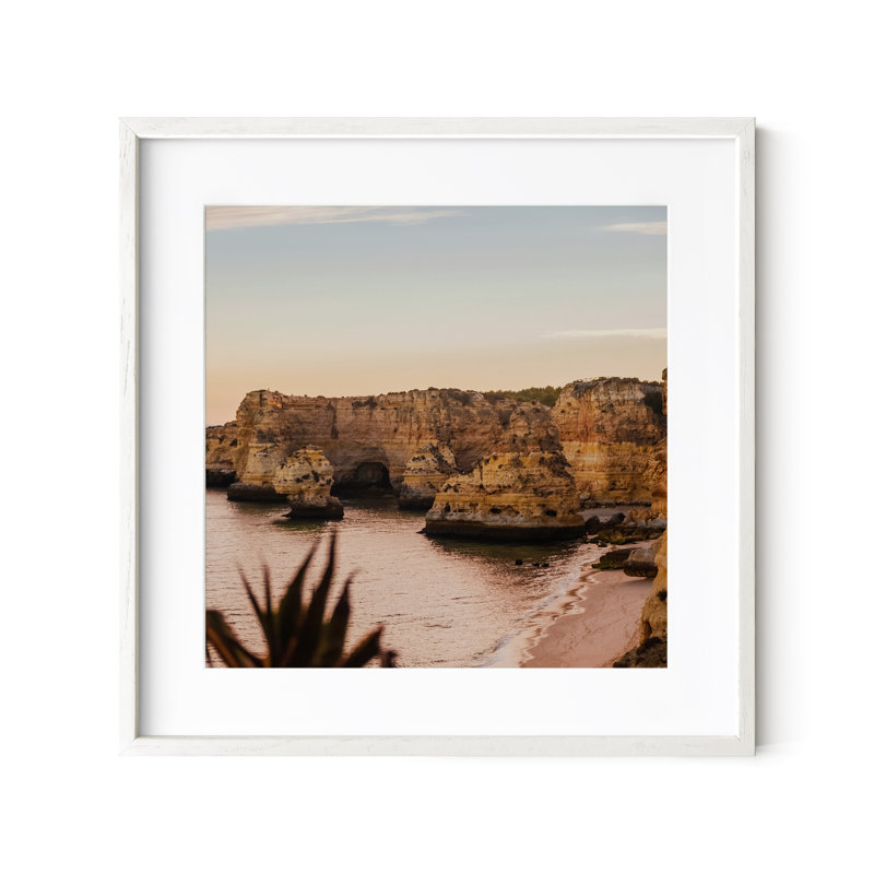 Cadre photo Darious, 20 po x 20 po avec passe-partout pour 16 po x 16 p, Blanc