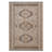 Rectangle Presli Oriental Machine Woven Polyester Area Rug in Ivory/Terracotta-681027720