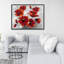Fleurs d'anémone sur toile