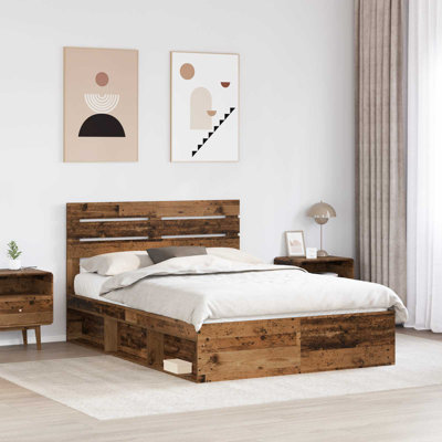 Solid Wood Bed