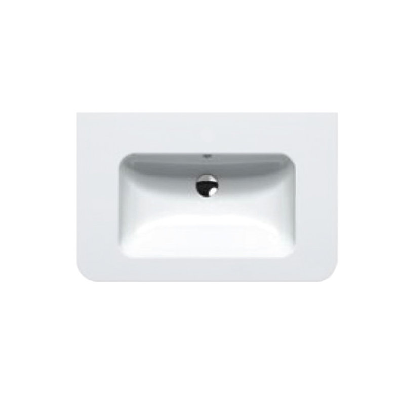 Green 31.5'' L Bathroom Sink, 0-Hole
