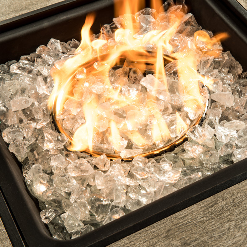 4kg Clear Fire Glass