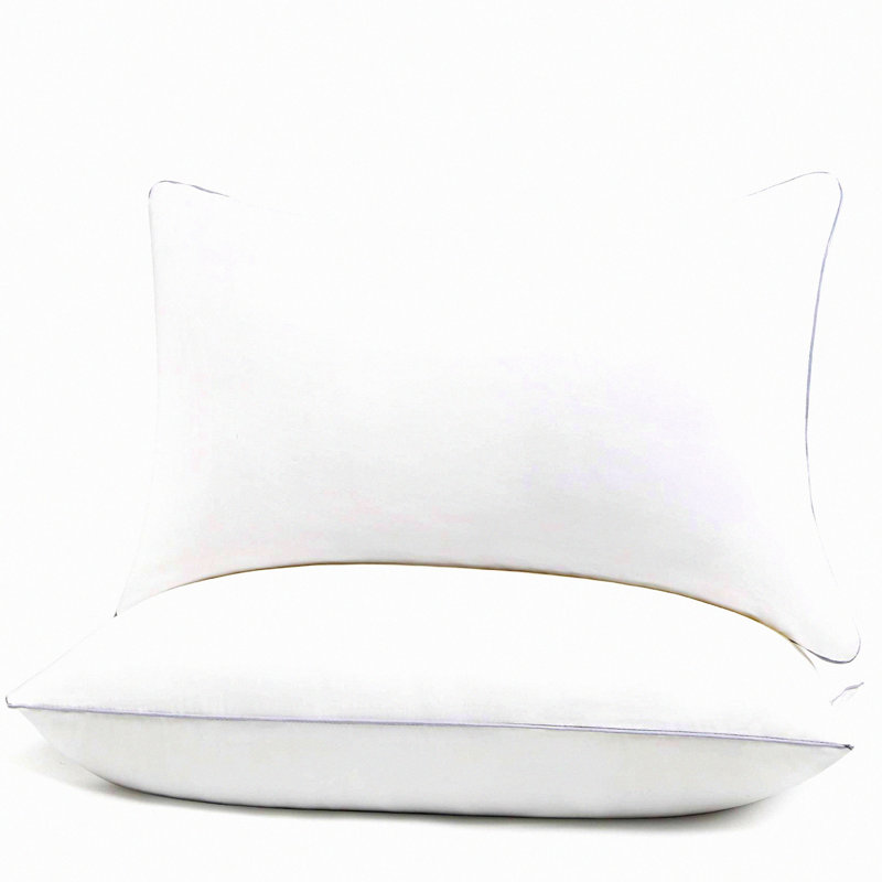 CoolDream Standard Size Cooling Pillows - 2 Pack Set for Side, Stomach, and Back Sleepers - Top-End Cover - Bed Pillows for Sleeping