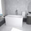 47'' x 27.5'' Freestanding Soaking Acrylic Bathtub