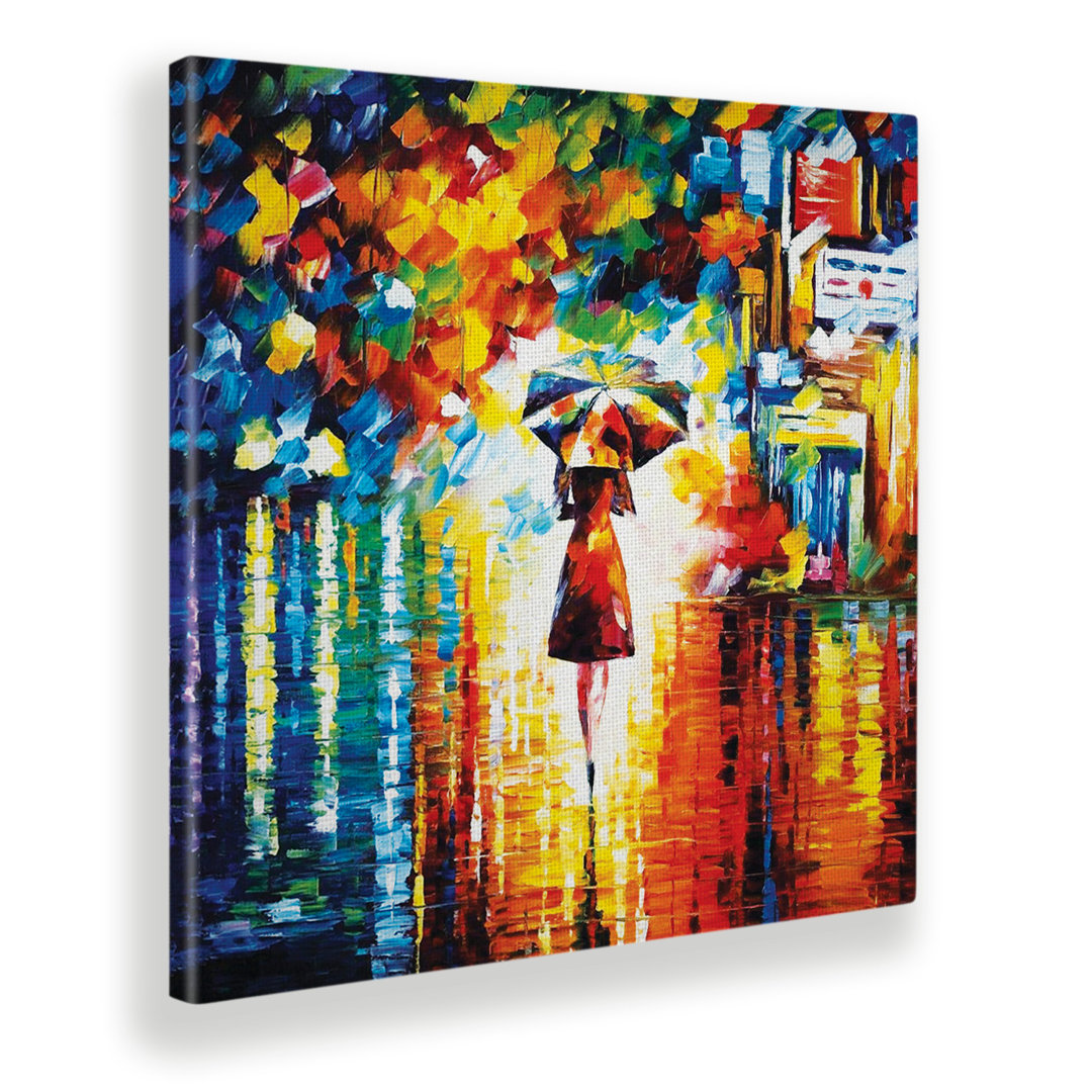 Leinwandbild Rain von Leonid Afremov