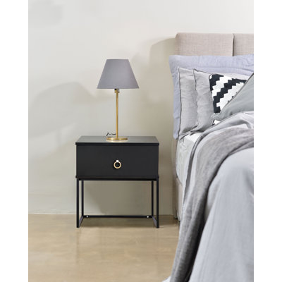 muir 50.2 cm W Bedside Table