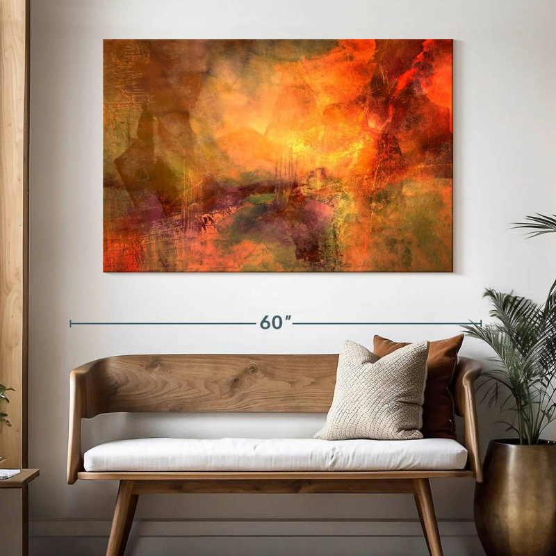 Avery Golden Sun, 34" H x 51" W